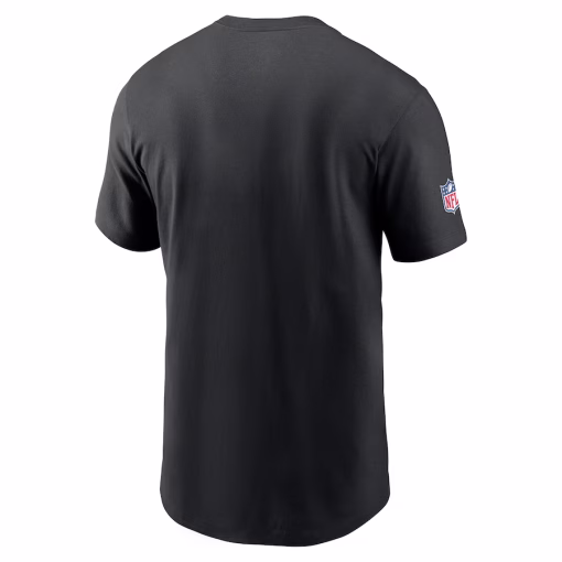 Detroit Lions Nike 2024 NFL Crucial Catch Club T-Shirt – Black - Image 3