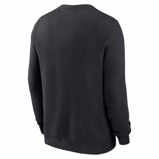 Jacksonville Jaguars Nike Club Pullover Sweatshirt – Black - Image 3