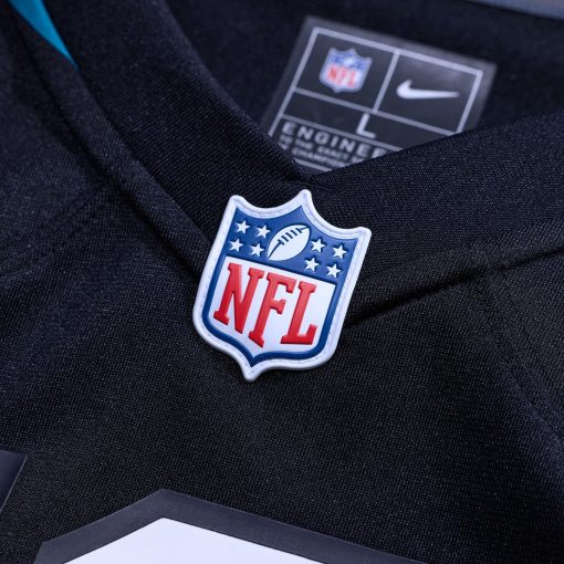 Jacksonville Jaguars Nike Custom Game Jersey – Black - Image 4