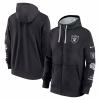 Las Vegas Raiders Nike Club Full-Zip Hoodie Jacket – Black