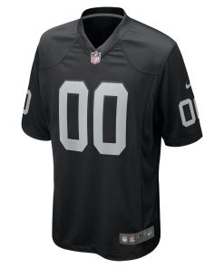 Alternative view of Las Vegas Raiders Nike Custom Game Jersey – Black
