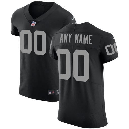 Las Vegas Raiders Nike Vapor Untouchable Custom Elite Jersey – Black
