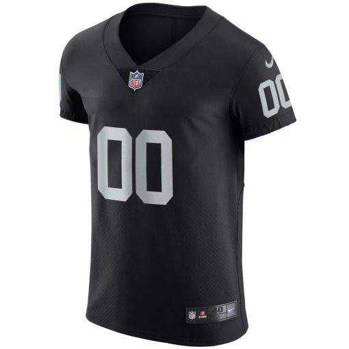 Las Vegas Raiders Nike Vapor Untouchable Custom Elite Jersey – Black - Image 2