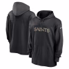 New Orleans Saints Nike 2023 Sideline Lightweight Performance Hooded Top – Black