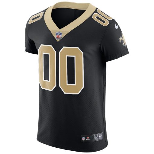 New Orleans Saints Nike Vapor Untouchable Custom Elite Jersey – Black - Image 2