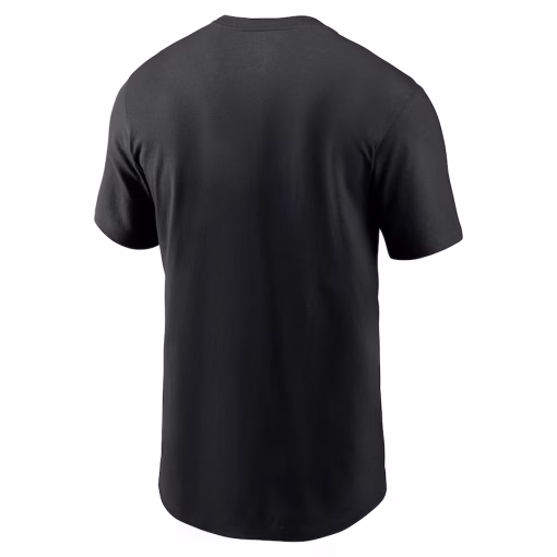 New York Jets vs. Minnesota Vikings Nike International Games London 2024 T-Shirt – Black - Image 3