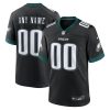 Philadelphia Eagles Nike Alternate Custom Game Jersey – Black