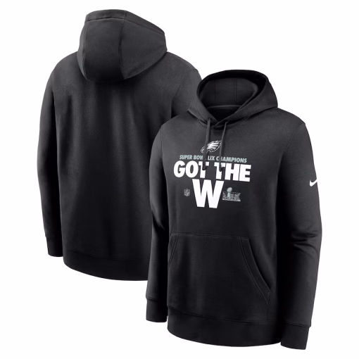 Philadelphia Eagles Nike Super Bowl LIX Champions Parade Therma Performance Pullover Hoodie – Black