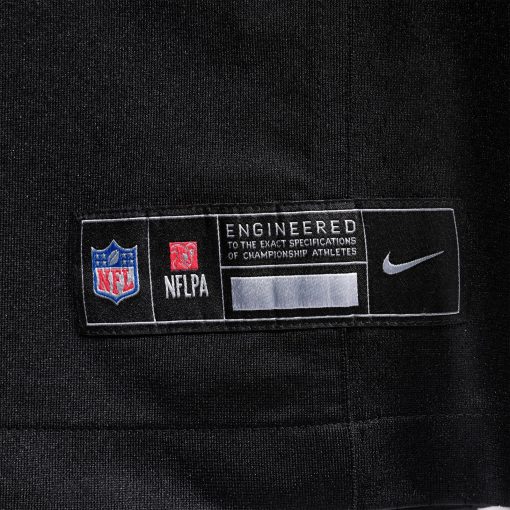 Philadelphia Eagles Nike Super Bowl LIX Custom Alternate Game Jersey – Black - Image 6