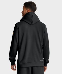 Alternative view of Pittsburgh Steelers Nike 1933 Sideline Performance Pullover Hoodie – Black