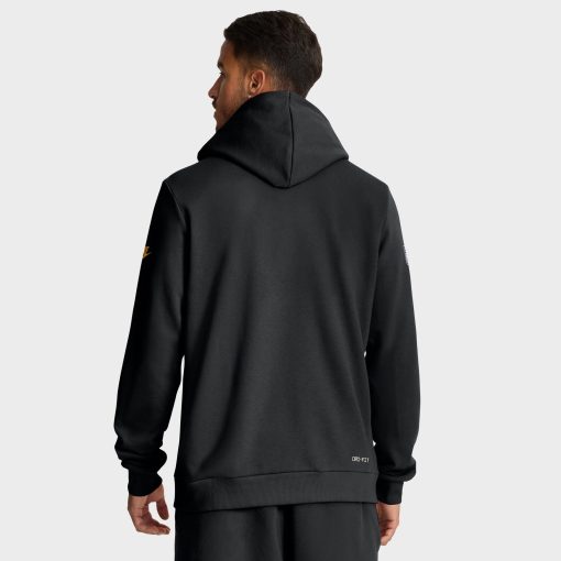 Pittsburgh Steelers Nike 1933 Sideline Performance Pullover Hoodie – Black - Image 2