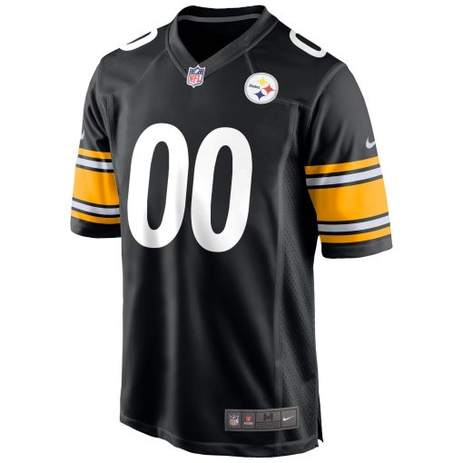 Pittsburgh Steelers Nike Custom Game Jersey – Black - Image 2