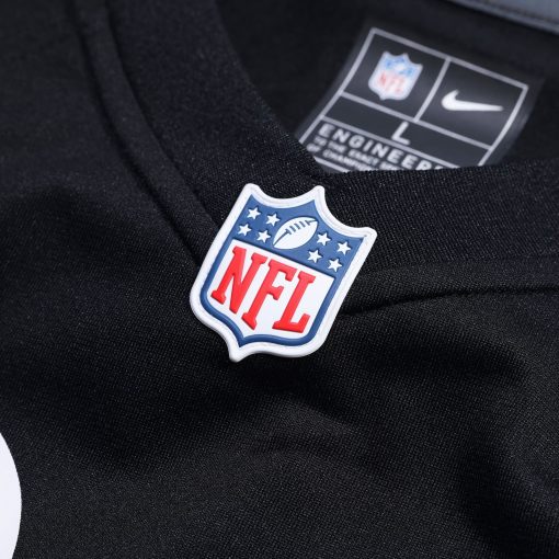 Pittsburgh Steelers Nike Custom Game Jersey – Black - Image 4