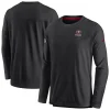San Francisco 49ers Nike Sideline Lockup Performance Pullover Sweatshirt – Black