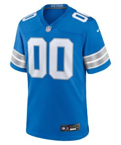 Alternative view of Detroit Lions Nike Custom Game Jersey – Blue
