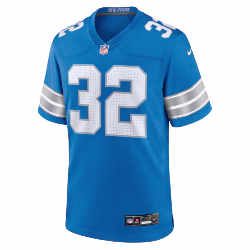Brian Branch Detroit Lions Nike Game Jersey – Blue - Image 2