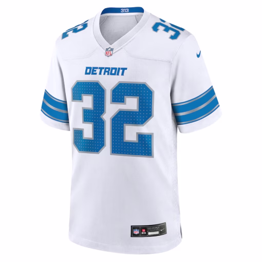 Brian Branch Detroit Lions Nike White Game Jersey – White - Image 2