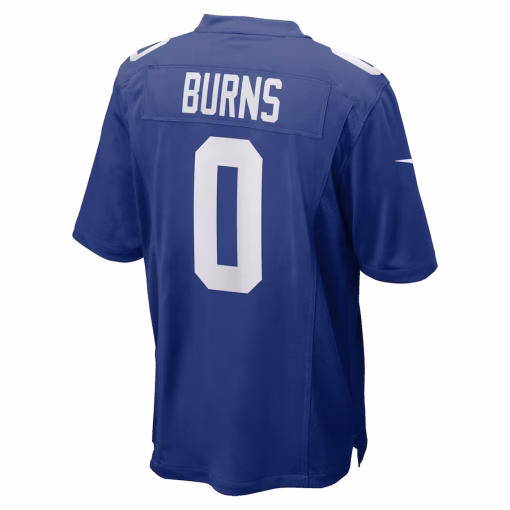 Brian Burns New York Giants Nike Game Player Jersey – Royal - Image 3