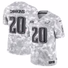 Men’s Philadelphia Eagles Brian Dawkins Nike Arctic Camo 2024 Salute to Service Retired Player Limited Jersey