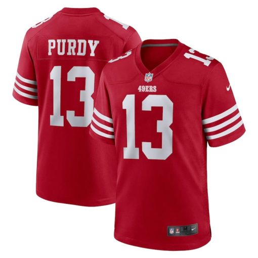 Brock Purdy San Francisco 49ers Nike Game Player Jersey – Scarlet