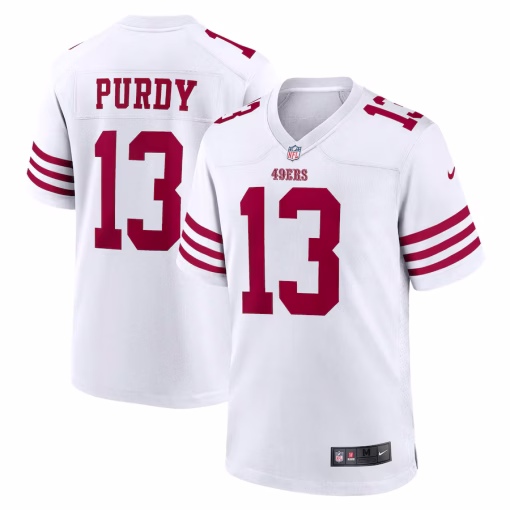 Brock Purdy San Francisco 49ers Nike Game Player Jersey – White