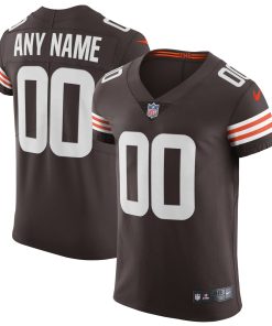 Cleveland Browns Nike Vapor Elite Custom Jersey – Brown