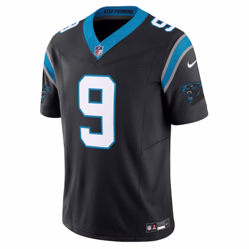 Bryce Young Carolina Panthers Nike Vapor F.U.S.E. Limited Jersey – Black - Image 2