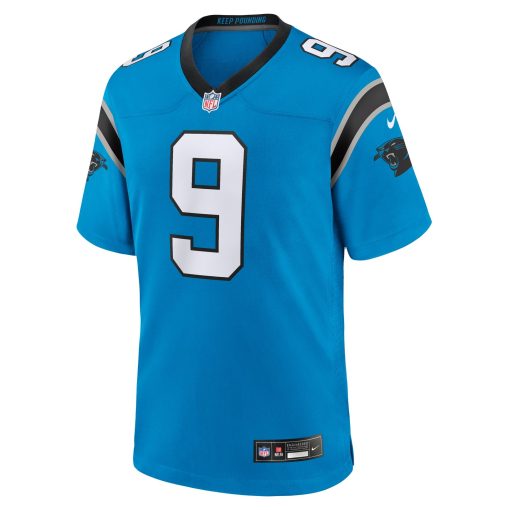 Bryce Young Carolina Panthers Nike  Alternate Game Jersey – Blue - Image 2