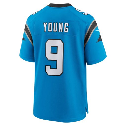 Bryce Young Carolina Panthers Nike  Alternate Game Jersey – Blue - Image 3