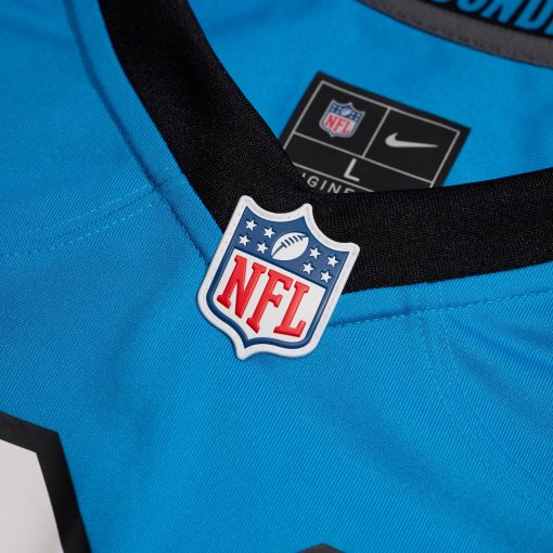 Bryce Young Carolina Panthers Nike  Alternate Game Jersey – Blue - Image 4
