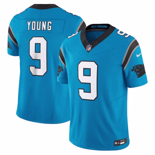 Bryce Young Carolina Panthers Nike Vapor F.U.S.E. Limited Jersey – Blue