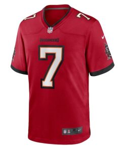 Alternative view of Bucky Irving Tampa Bay Buccaneers Nike Game Jersey – Red