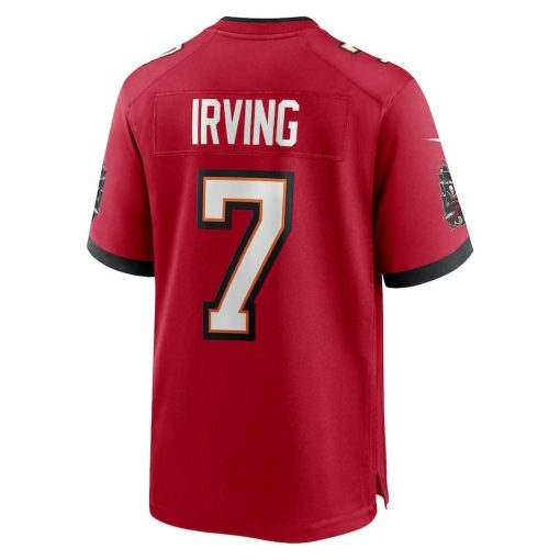 Bucky Irving Tampa Bay Buccaneers Nike Game Jersey – Red - Image 3