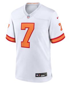 Alternative view of Bucky Irving ’76 Tampa Bay Buccaneers Nike  Game Jersey – White
