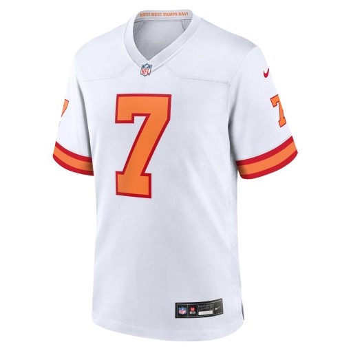 Bucky Irving ’76 Tampa Bay Buccaneers Nike  Game Jersey – White - Image 2