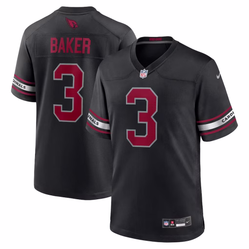 Budda Baker Arizona Cardinals Nike Game Jersey – Black