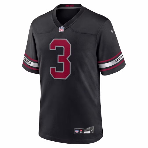 Budda Baker Arizona Cardinals Nike Game Jersey – Black - Image 2