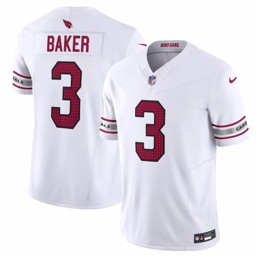 Budda Baker Arizona Cardinals Nike Vapor F.U.S.E. Limited Jersey – White