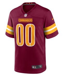 Alternative view of Washington Commanders Nike Game Custom Player Jersey – Burgundy