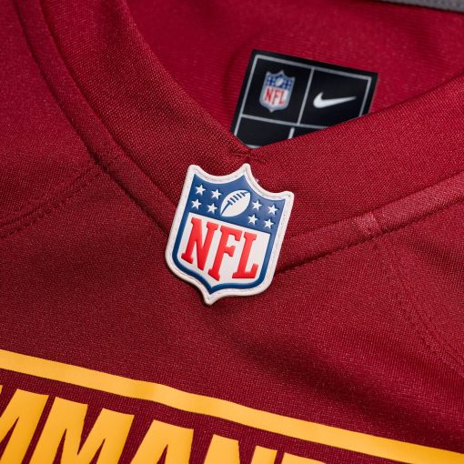 Washington Commanders Nike Game Custom Player Jersey – Burgundy - Image 4