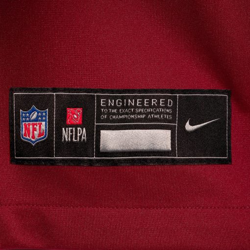 Washington Commanders Nike Game Custom Player Jersey – Burgundy - Image 6