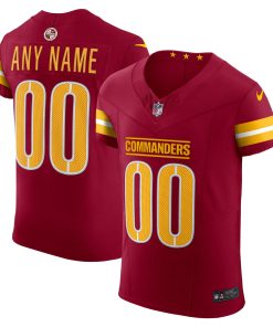 Washington Commanders Nike Team Vapor F.U.S.E. Elite Custom Jersey –  Burgundy