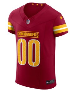 Alternative view of Washington Commanders Nike Team Vapor F.U.S.E. Elite Custom Jersey –  Burgundy