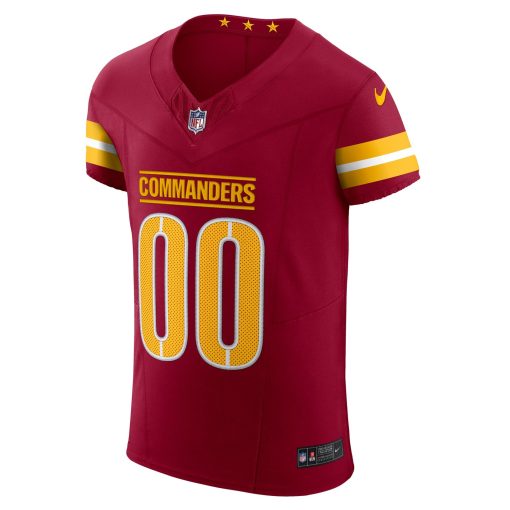 Washington Commanders Nike Team Vapor F.U.S.E. Elite Custom Jersey –  Burgundy - Image 2