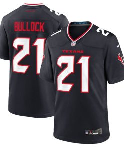 Calen Bullock Houston Texans Nike Team Game Jersey – Navy