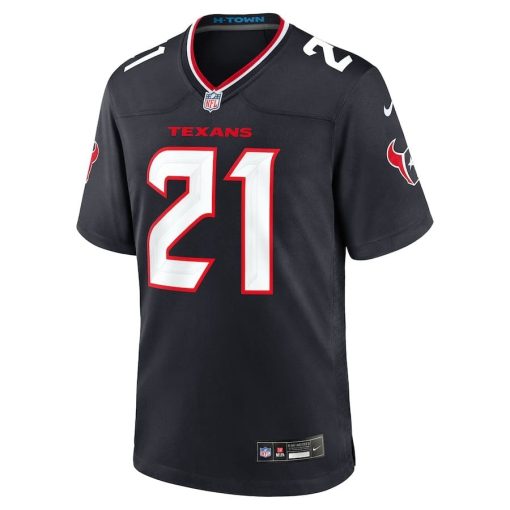 Calen Bullock Houston Texans Nike Team Game Jersey – Navy - Image 2