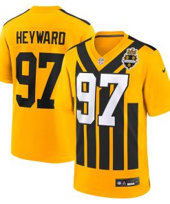Cameron Heyward Pittsburgh Steelers Nike Alternate 1933 Throwback Game Jersey – Gold