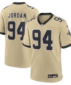 Cameron Jordan New Orleans Saints Nike Gameday Golds Alternate Game Player Jersey – Gold