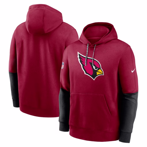 Arizona Cardinals Nike 2024 Sideline Club Pullover Hoodie – Cardinal