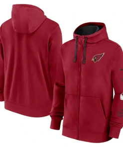 Arizona Cardinals Nike Club Full-Zip Hoodie Jacket – Cardinal